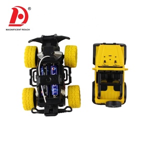 HUADA 4CH 1/43 escala Mini batería RC modelo camión Juguete plástico Radio Control coches juguetes Kits para niños pequeños - Product Image 3