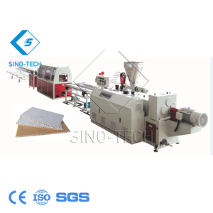 専門メーカーアコースティック<span class=keywords><strong>3D</strong></span> PVC樹脂壁パネル製造機 - Product Image 1