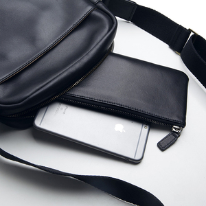 Uomini caldi di Vendita Lungo Della Chiusura Lampo Della Borsa Uomo Portafoglio Nappa del Supporto di Carta del Sacchetto di Frizione - Product Image 4