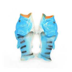 YF-2113 2025 Nuevas <span class=keywords><strong>Chanclas</strong></span> <span class=keywords><strong>de</strong></span> Verano con Diseño <span class=keywords><strong>de</strong></span> Pez para Hombre, Divertidas, Creativas, Antideslizantes, Modernas, para Interiores y Exteriores - Product Image 1