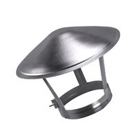 Capot de cheminée flexible en acier inoxydable résistant aux intempéries pour l'évacuation des fumées de foyer, utilisation hospitalière, services OEM/ODM
