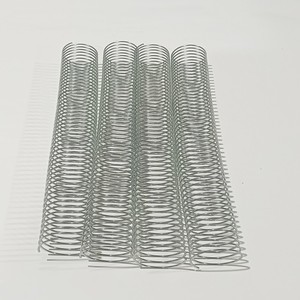 Ganghua nhà máy bán buôn kim loại ràng buộc cuộn dây kim loại duy nhất xoắn ốc cuộn dây bạc vàng ánh sáng vàng 48 Vòng chấp nhận tùy chỉnh - Product Image 5