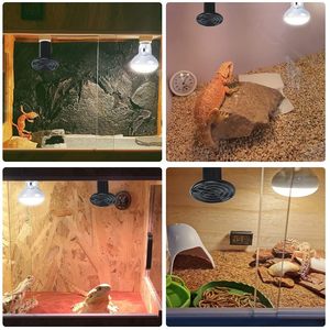 Lampe chauffante en céramique 100W, ronde, écologique, pour l'habitat des reptiles, chauffage toutes saisons - Product Image 4
