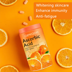 Vitaminas y Suplementos de Ácido Ascórbico OEM, Mejora Inmunológica, Tabletas de Vitamina C para Blanquear la Piel, Excluidos los Recién Nacidos - Product Image 1