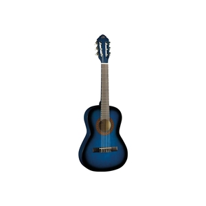Guitares EKO - CS-2 Guitares classiques bleues avec dessus, dos et côtés, manche et touche brillants - Product Image 1