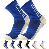 Chaussettes antidérapantes pour le football, chaussettes de sport pour hommes, chaussettes de football avec logo personnalisé, chaussettes de sport respirantes, vente en gros