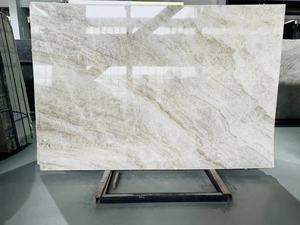 Encimera de Granito Patagonia Blanco Taj Mahal, Diseño Moderno, Superficie Pulida para Villas, Piedra de Cuarcita Natural - Product Image 2