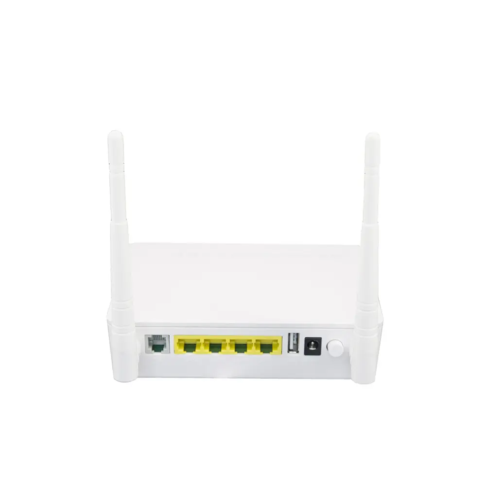 أجهزة Gpon على الإنترنت, جهاز جديد طراز FTTH Epon Onu على الإنترنت أجهزة Gpon 5 جيجا هرتز 4 منافذ 1ge + 3fe + 1tel + Wifi Onu Xpon Onu