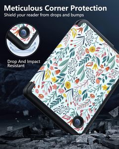 Funda Protectora Personalizada Tipo Libro de PU para E-Reader, Funda de Cuero PU de 6 Pulgadas Compatible con <span class=keywords><strong>Kobo</strong></span> Clara BW/Colour - Product Image 5