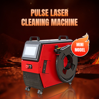 Harga Pabrik Pembersih Laser Pulsa 100W 300W 500W Presisi Tinggi Kelas Industri untuk Menghilangkan Karat dan Cat pada Logam dengan Teknologi Serat Optik