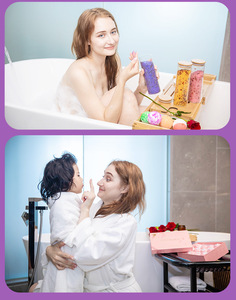 Bombe de bain moussante naturelle et biologique pour enfants, ensemble cadeau de bombes de bain personnalisées pour enfants, bombes de bain pour enfants avec surprise à l'intérieur - Product Image 5