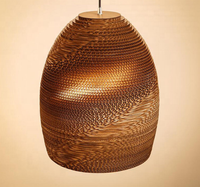 Lustre Industriel Rétro pour Restaurant, Bar, Salon de Hot Pot, et Maison – Suspension en Papier Multi-Formes Tendance