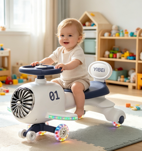 Macchina Cavalcabile a 4 Ruote per Bambini Piccoli, Veicolo Girevole per Bambini, Regalo Meraviglioso - Product Image 1