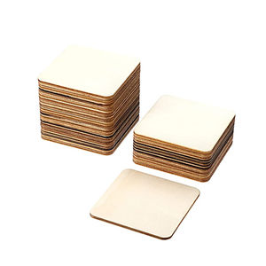 Bois non fini carré rond pièces de bois - Product Image 1