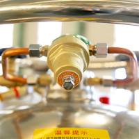 Réservoir de stockage cryogénique 175L 195L 2.3Mpa pour oxygène liquide, azote, argon, CO2, usage industriel et médical, type Dewar