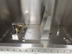 Nfpa 701 Ftms 191a Methode Kan/Ulc Si Stof Verticale Ontvlambaarheidstester - Product Image 4