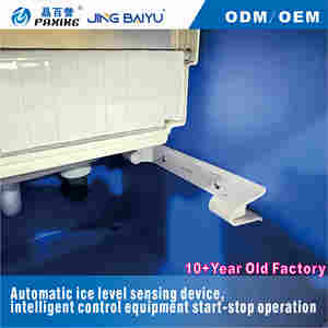 โรงงานผลิตน้ำแข็งคุณภาพสูง เครื่องทำน้ำแข็งทรงกระบอกสำหรับล็อบบี้โรงแรม หน้าจอสัมผัส ระบบทำความเย็นด้วยอากาศ กำลังมองหาตัวแทนจำหน่าย - Product Image 4