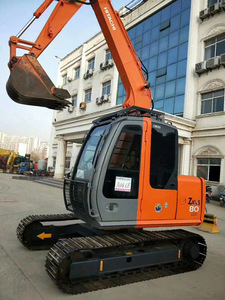 Haute qualité Hitachi ZX80 ZX75 Mini pelle utilisée pelle rétrocaveuse sur chenilles 8 tonnes bonne condition vente ZX35 ZX30 modèles moteur pompe à engrenages - Product Image 3