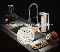 Distributeur de savon mousse automatique infrarouge premium Homedec 2025 sans contact pour comptoir, hôtels, en plastique ABS, pompe à liquide