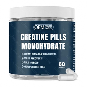 ยาเม็ด Creatine monohydrate-กล้ามเนื้อ60แคปซูลแคปซูล Creatine สำหรับผู้หญิงและผู้ชาย - Product Image 1
