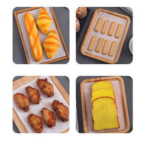 Papel de Hornear de Silicona de Grado Alimenticio, Antiadherente por Ambos Lados, para Cocinar <span class=keywords><strong>a</strong></span> Altas Temperaturas, Hoja de Tamaño Personalizado - Product Image 4