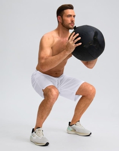 Pantalon décontracté d'été Pantalon de jogging en coton doux et polyvalent Pantalon short grande taille pour hommes pour la course Short décontracté - Product Image 6