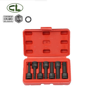 7PCS 3/<strong>8</strong>\" Impact <strong>Socket</strong> <strong>Set</strong> RT6-RT13mm Durable Automobile Maintenance <strong>Tools</strong> for Car Repair OEM Customizable - Product Image 2