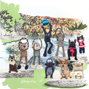 Juguete de Peluche para Perros, Cuerda de Algodón Anudada, Súper Lindo, Accesorios para Mascotas, Directo de Fábrica - Product Image 3