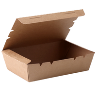 Boîte à pizza sur mesure, emballage jetable pour plats à emporter, boîtes en papier de qualité alimentaire, boîte pliable de style avion, logo personnalisable