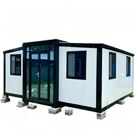 Casa Móvil Prefabricada de 40 pies, Casa Modular Plegable Pequeña, 2-3 Dormitorios, Casa Contenedor Expandible Prefabricada de Lujo, Precio