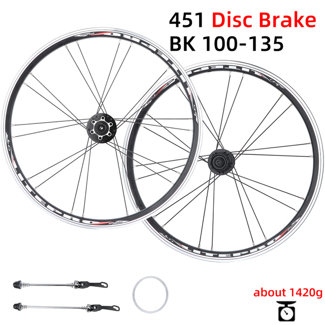 451 Black 100-135 (Disc brake)
