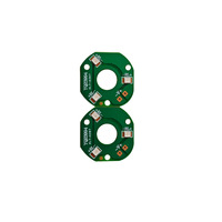 3 perles de lampe LED SMD rouge et bleue, circuit imprimé circulaire 2835 YQ23904, non clignotantes, conformes à la norme ROHS, respectueuses de l'environnement