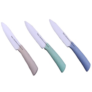 Cuchillo de cerámica de estilo nórdico para chef, paja de trigo ecológica, nuevo diseño - Product Image 1