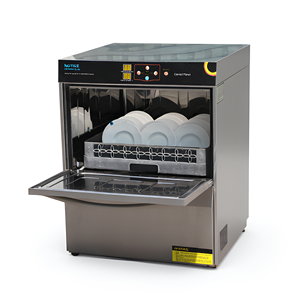 Lavabicchieri Professionale in Acciaio Inox da Incasso, Lavastoviglie Sottobanco per Ristoranti e Hotel - Product Image 6