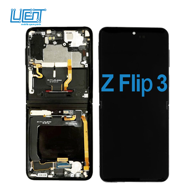 For samsung Z Flip 3 Lcd Factory Lcd Screen for samsung galaxy Z Flip 3 for samsung Z Flip 3 5g Screen Display