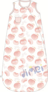 Sac de couchage à manches personnalisable pour nourrissons sac de couchage sans manches à fermeture éclair antibactérien pour nouveau-né - Product Image 6