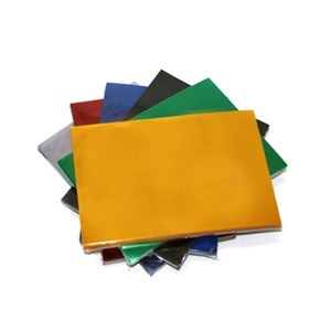 Film Covers Colourful Colorful Plastic Poly Book 150Mic A4 Sheet Micron Notebook Pvc Binding Cover