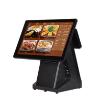 Système de point de vente Android à écran tactile de 15.6 pouces pour restaurant et café caisse enregistreuse tout-en-un
