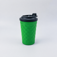 Gobelet isotherme en acier inoxydable à paroi simple de 450 ml au design classique pour le café, le camping, tasse à café