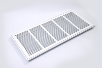 Grille d'aération carrée moderne et durable, grille de retour de plafond, grille de filtre en plastique et acier, sortie d'air pour système CVC, extérieur, bureau, sous-sol
