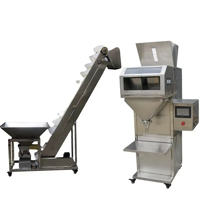 packing machine nuts dry fruits/nuts weighing filler(double scales) Filling machine organic fertilizer,pill packaging weighing