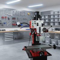 Machine de perçage et de fraisage à haute productivité KY45, machine de perçage et de fraisage de précision sur banc avec moteur à engrenages à roulement