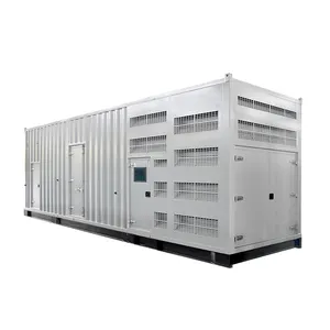 Lớn điện 2500kva cách âm im lặng DIESEL Máy phát điện đặt