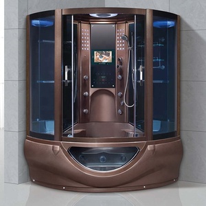 Sala <span class=keywords><strong>de</strong></span> <span class=keywords><strong>sauna</strong></span> <span class=keywords><strong>de</strong></span> <span class=keywords><strong>vapor</strong></span> húmedo <span class=keywords><strong>de</strong></span> vidrio Spa Ducha <span class=keywords><strong>de</strong></span> baño interior combinada Bañera <span class=keywords><strong>de</strong></span> <span class=keywords><strong>hidromasaje</strong></span> Cabina <span class=keywords><strong>de</strong></span> ducha Bañera <span class=keywords><strong>de</strong></span> <span class=keywords><strong>hidromasaje</strong></span> <span class=keywords><strong>de</strong></span> lluvia - Product Image 4