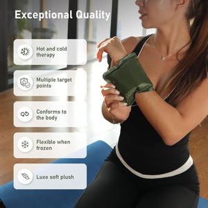 Compresas de Gel Elásticas Reutilizables - Compresas de Gel Frío y Caliente Ideales para Aliviar el Dolor en Tobillos, Pies, Piernas, Espalda, Etc. - Product Image 2