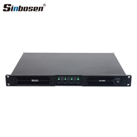 Amplificateur audio numérique mini haute puissance 4 canaux 4 ohms K4-800 pour home cinéma, DJ et karaoké
