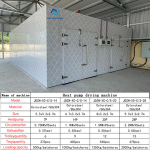 Профессиональный производитель, сушильная машина для овощей, устройство для сушки фруктов, тепловой насос, сушилка для сушки - Product Image 5