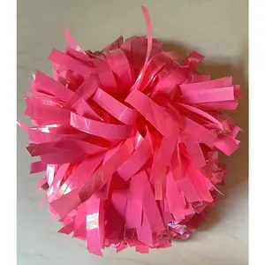 Alat peraga hewan peliharaan 12 inci, pompom senam bola bunga cheerleader Pom Pom untuk sekolah dansa