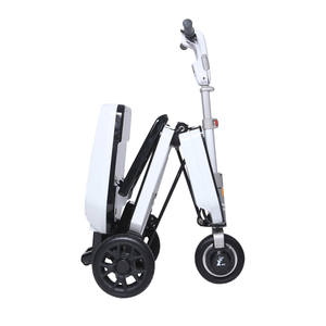 Trottinette électrique à trois <span class=keywords><strong>roues</strong></span> avec siège, 2021, légère et pliable, pour personnes à mobilité réduite, livraison gratuite - Product Image 6
