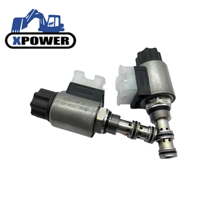 Kit Solénoïde Électrique 24V pour Vanne de Commande de Machines de Construction Xpower LG6225 Digger 3000249 3000249-SET 3000249C Garantie 6 Mois - Product Image 1